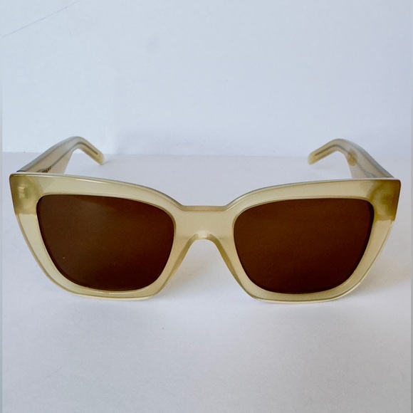 Sezane Mila Sunglasses Milky Beige main image 5